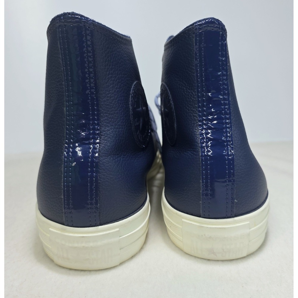 Converse Chuck Taylor Shoes Men 12 All Star Leather Sneaker Hi Top LIMITED USE - Picture 6 of 12